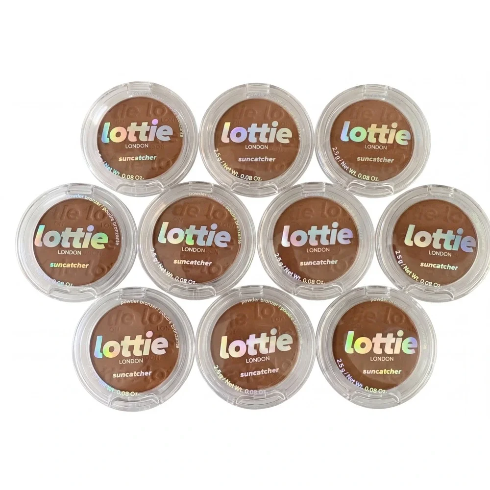 10x Lottie London Powder Bronzer, Shade: Suncatcher - NEW - Travel Size - 2.5g
